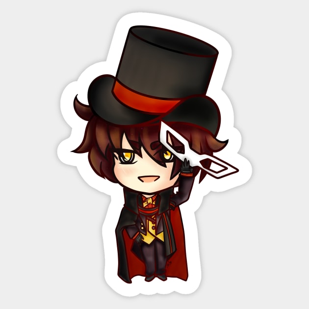 Lupin - Code Realize Sticker by SileniaDream